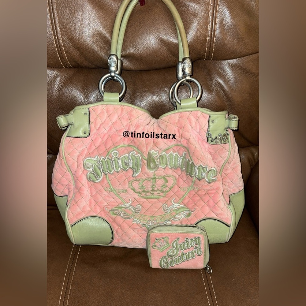 *SOLD* Vintage Juicy Couture bag and wallet